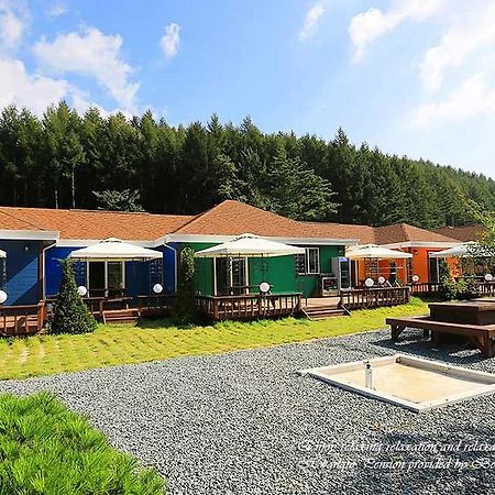 Rainbow Hwangto Pension Pyeongchang Eksteriør billede